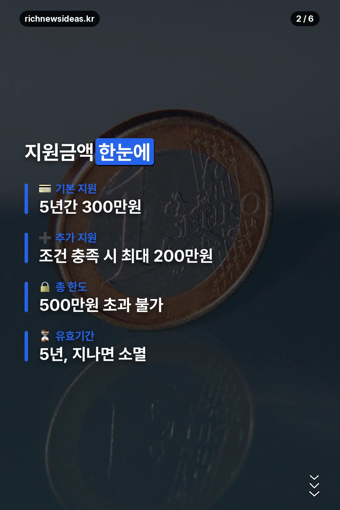 지원금액 한눈에
